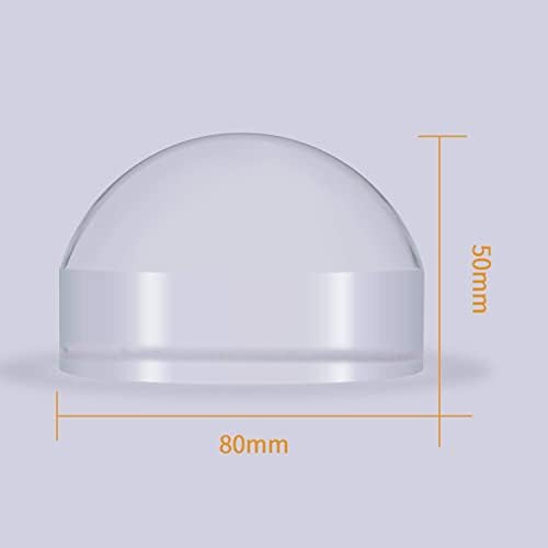 Dandelion 6X Dome/Paperweight Magnifier w/Pouch Table Magnifying | Diameter 2.5 inches,magnifying glass paperweight,reading magnifier for books,Suitable for viewing maps, blueprints