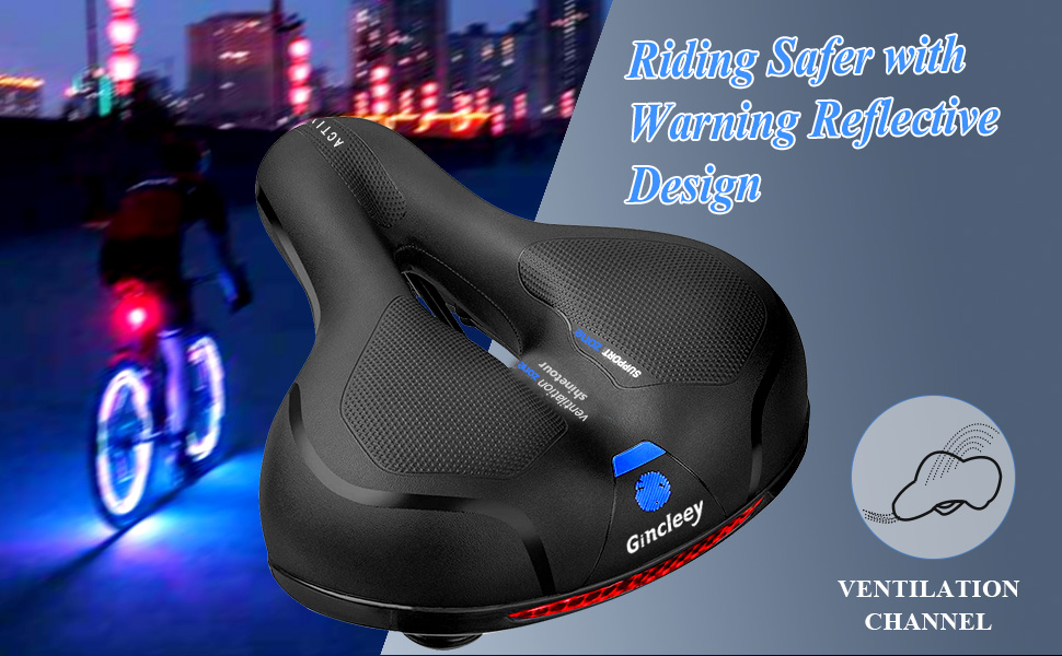 Bike seat for men