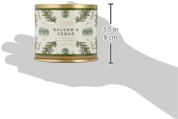 Illume Noble Holiday Collection Balsam & Cedar Vanity Tin, 11.8 oz Candle (45250072000)