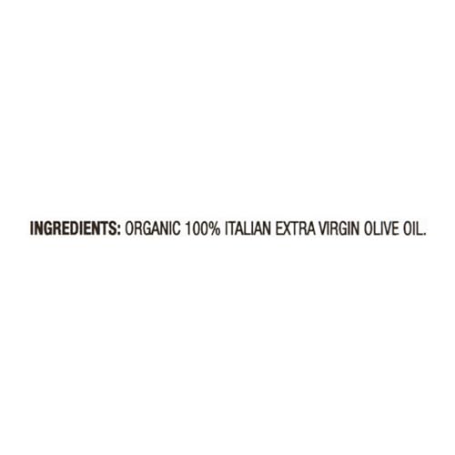 DeLallo Organic Extra Virgin Olive Oil, Imported from Italy, Gourmet Oil for Dipping and Drizzling, Made With First Cold Pressing of Olives