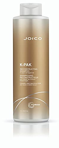 Joico K-PAK Daily Reconstructing Shampoo & Conditioner Set | For Damaged Hair | Repair Damage & Prevent Breakage | Double Hair Strength | Boost Shine | With Keratin & Guajava Fruit Extract