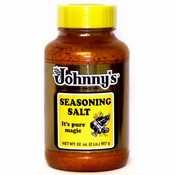 SALT SEASONING JOHNNYS 2#, CS 12/2#, 03-0430 JOHNNY'S FINE FOODS CONDIMENTS
