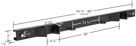 Black Widow Motorcycle Tie-Down Rack for Pickup Trucks
