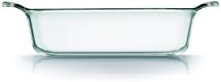 Lock & Lock llg583 Rectangular Clear Glass Baking Dish 38.5 x 21.5 x 7,5 cm, 2.8 Litre