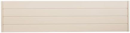 ECOFLEX 48" Window Box Planter, Moisture Resistant Outdoor Flower Box for Windows, Railings, or Fences, Weather Resistant Composite, No Tools Needed