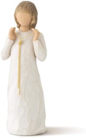 Willow Tree Lavender Grace, Sculpted Hand-Painted Figure | Cast from a Susan Lordi Original Carving, Thoughtful Keepsake Gift for Loved Ones, Celebrations and Moments of Comfort