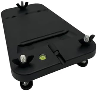 Alignment and Leveling Stand for Swing Caddy SC4 / SC4Pro Golf Launch Monitor, Voice Caddy, Adjustable Height, Built-in Level, Alignment Stick Holder