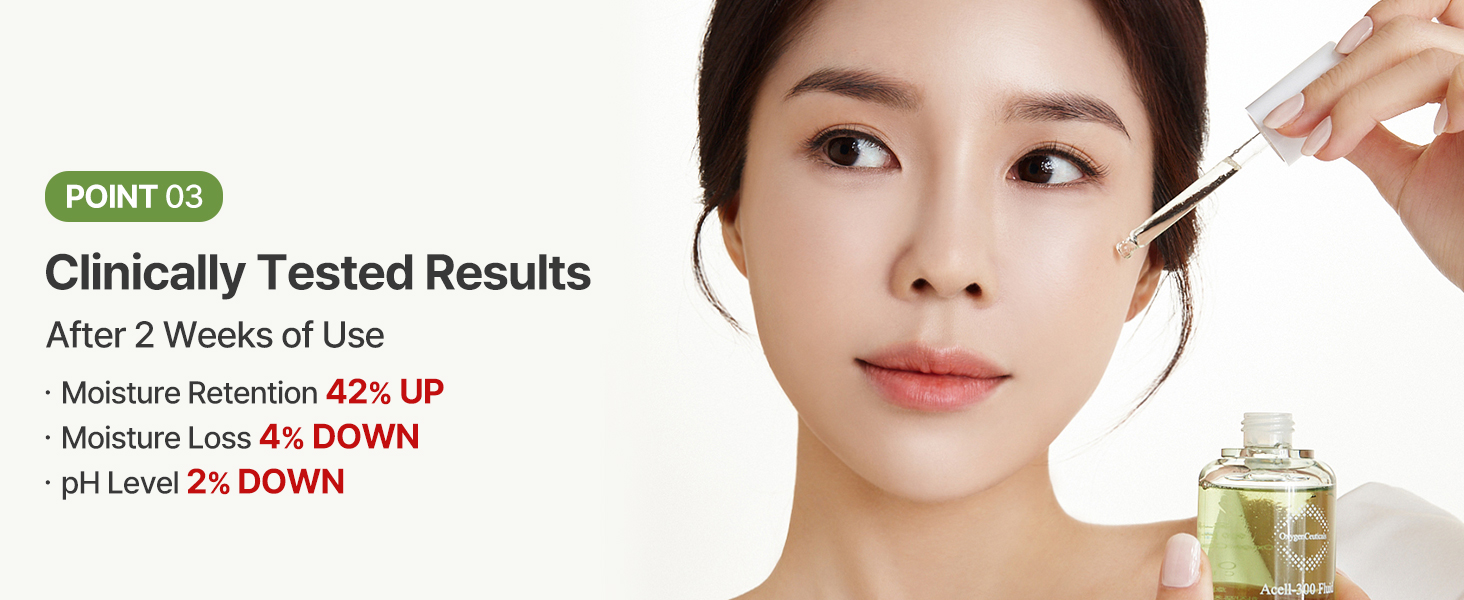 Clinically tested results with results after only two weeks of use