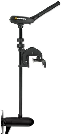 Minn Kota Traxxis Transom-Mount Electric Trolling Motor – 55 Lb. Thrust, 42 in. Shaft, Freshwater