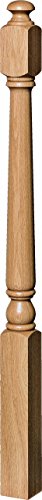 SP-4040A Poplar Colonial Starting Newel Post