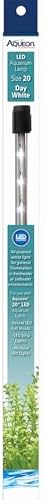 Aqueon Day LED Aquarium Lamp, Size 20, White