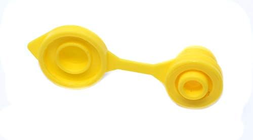 10 Pack Universal Large Yellow Fuel Gas Can Vent Caps Chilton Briggs Rotopax Gott