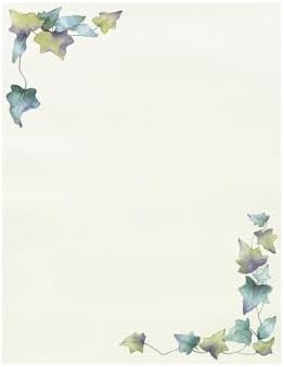 Great Papers! Painted Border Letterhead, 80 Count, 8.5"x11" (2013188)