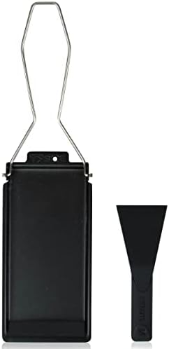 BOSKA Stainless Steel Cheese Barbeclette, Raclette Pan with Spatula | For Cooking, Baking, Grilling, Wedding Registry Items, Small Kitchen Appliances