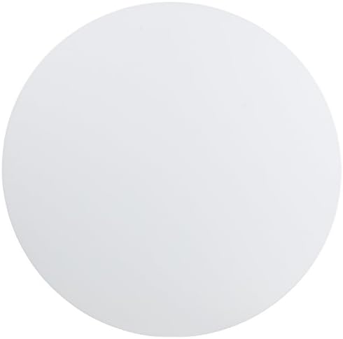 Flash Furniture 5' Round All-Occasion Plastic Folding Event Table for Parties and Trade Shows, Folding Banquet Table for Indoor/Outdoor Events, White