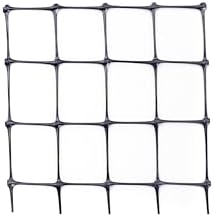 TENAX 1A180357 Deer Fence Pro, 7.5-Ft x 100-Ft, Black