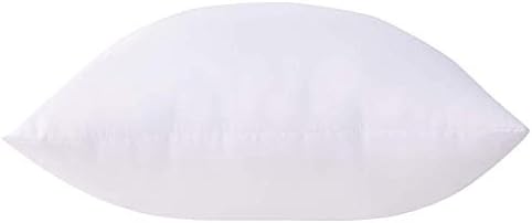 Acanva Polyester Decorative Rectangle Throw Pillow Inserts, Hypoallergenic Form Stuffer Cushion Sham Filler, 16x26, White, 1 Count (Pack of 1)