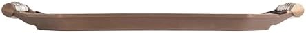 FINEX 22" Cast Iron Double Burner Griddle, Griddle Plate, Even Heat Distribution, Non-Stick Cooking, Cast Iron Double Griddle Pan for Stove Top & More