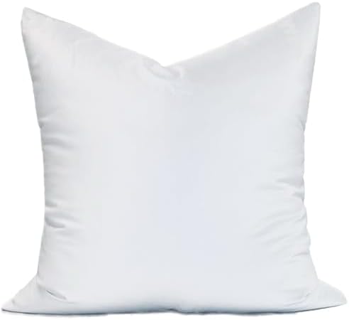 MoonRest® 26x26 Inch Synthetic Down Alternative Square Pillow Insert Form Stuffer for Sofa Shams, Decorative Throw Pillow
