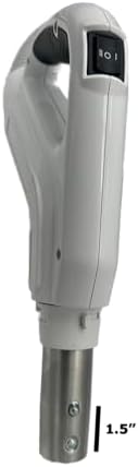 Universal Central Vacuum 30 ft High-Voltage Hose with Direct Connect Plug, ON-Off Switch Control at The Handle-Compatible with Most Inlets - Crushproof (30. Ft. Direct Connect)