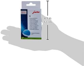 Jura 2-Phase Cleaning Tablets for Fully Automatic Coffee Machines, 25 Count