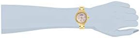 Invicta Women's Wildflower Quartz Gold Watch with Pink Dial (Model 28822)