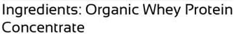 Raw Organic Whey Protein Powder, Grass Fed, Unflavored – 1 Ingredient, No Additives or Fillers, Undenatured, Made in USA, 5 lb