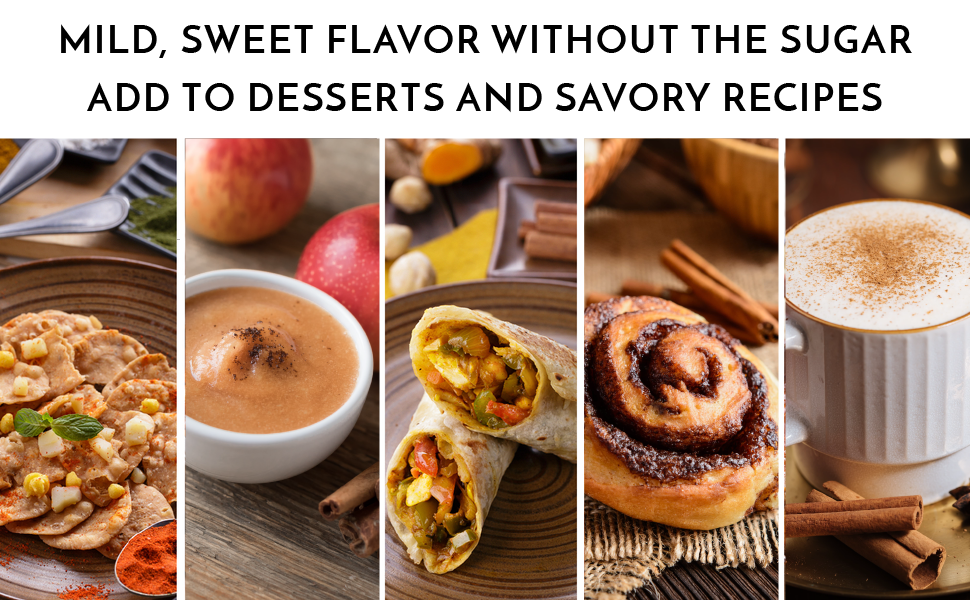 Coconut country living ceylon cinnamon, mild sweet flavor without the sugar