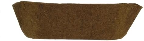 Molded Coco Fiber Liner - 72 Inch Window Hayrack Planter -Comes as a Pair of 36 Inch