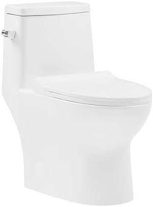 Ivy One-Piece Elongated Toilet Left Side Flush, 10" Rough-In 1.28 gpf