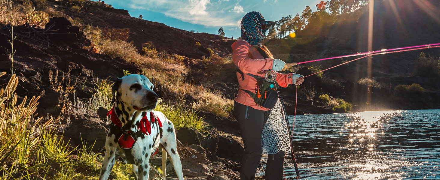 fly fishing sling pack