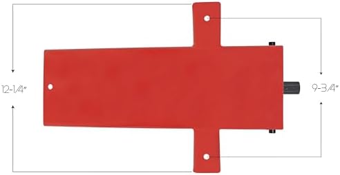 Extreme Max 5001.5047 1100 lb. Motorcycle Scissors Jack - Narrow | 1100 lb. Capacity