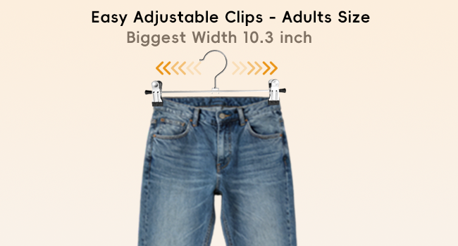 Easy Adjustable Clips -Adults Size Biggest Width 10.3 inch