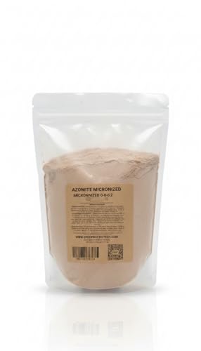 Greenway Biotech, Inc. Azomite Rock Dust Volcanic Ash Organic Fertilizer with Micronutrient & Trace Minerals- Natural Mineral Soluble Plant Fertilizers for Enhances & Increases Crop Yield (1 Pound)