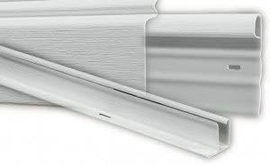 Mobile Home Vinyl Skirting Grey Upper & Lower Underpinning Track Trim Kit (58 Feet)