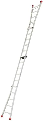 Lift Ladders 18-Ft Multi-Position Aluminum Ladder, 5-in-1, 300 lb. Capacity