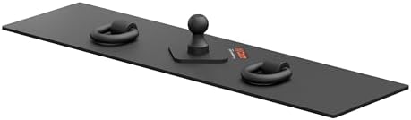 Curt Manufacturing 65500 Flat Hitch Plate 13 in X 48 in W/2 1/2 in Welded D-Rings