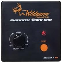 WILDGAME Innovations Trophy Hunter 6V Photocell Feeder Kit | Durable Weather-Resistant Power Control Unit & Photocell Timer with Dawn and Dusk Feed Times