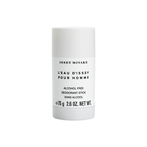 Issey Miyake L'Eau d'Issey Pour Homme Deodorant for Men - Comfortable, Scented Deodorant Stick - With Notes of Yuzu, Nutmeg & Sandalwood - 2.6 oz