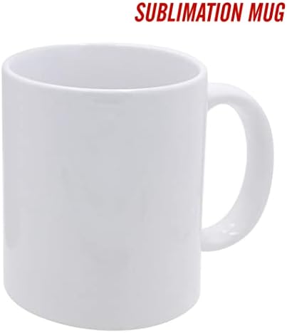 Rockin Gear Sublimation Mugs 11 oz, 36 Pack Blank Bulk Sublimation Coffee Mug, Ceramic White Taza para Sublimar