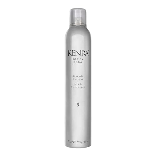 Kenra Design Spray 9 | Light Hold Hairspray | Tames Frizz & Flyaways | Lightweight, Brushable Formula | All Hair Types