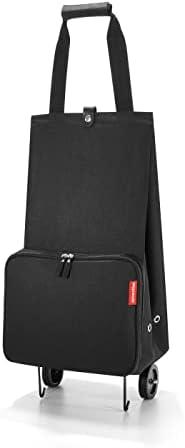 reisenthel foldabletrolley Black - Foldable, Compact Shopping cart - Easy to Store
