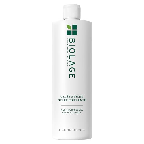 Biolage Styling Gelée – Medium Hold | Styling Gel for Slick Backs and Heatless Curls, Firm Hold, Adds Shine & Controls Frizz, Vegan & Cruelty-Free