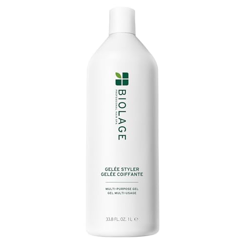 Biolage Styling Gelée – Medium Hold | Styling Gel for Slick Backs and Heatless Curls, Firm Hold, Adds Shine & Controls Frizz, Vegan & Cruelty-Free