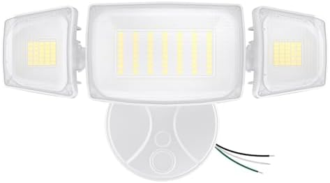 Olafus 80W Flood Lights Outdoor, Switch Controlled 8000LM LED Security Lights, IP65 Waterproof Outside Floodlights