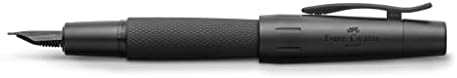 Faber-Castell e-motion Fountain Pen, Pure Black - Extra Fine