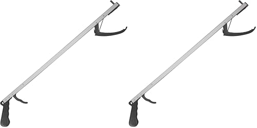 Rehabilitation Advantage Aluminum Reacher Grabber 26 Inches Long with Magnetic Tip