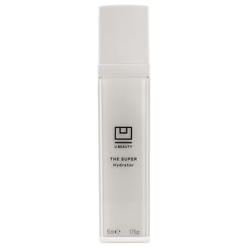 U Beauty The SUPER Hydrator - Mega-Dose Skin Hydrator and Hyaluronic Acid Moisturizing Cream with Peptides and Grapeseed Oil for Supple, Smooth