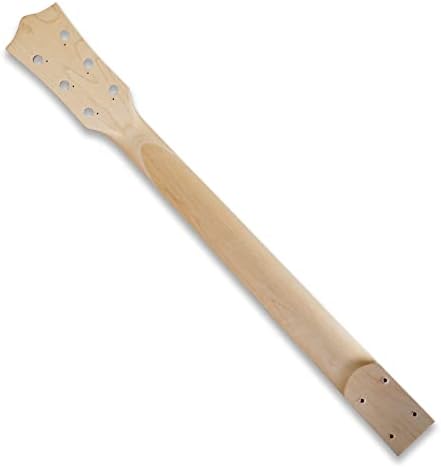 DIY Electric Guitar Kits Okoume wood Body curved top with mahogany veneer cover maple neck & composite ebony fingerboard