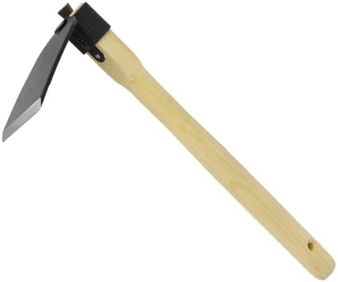 Zenport J603 Forged Hoe, 3.25-Inch by 5-Inch Carbon Steel Blade Head, Wood